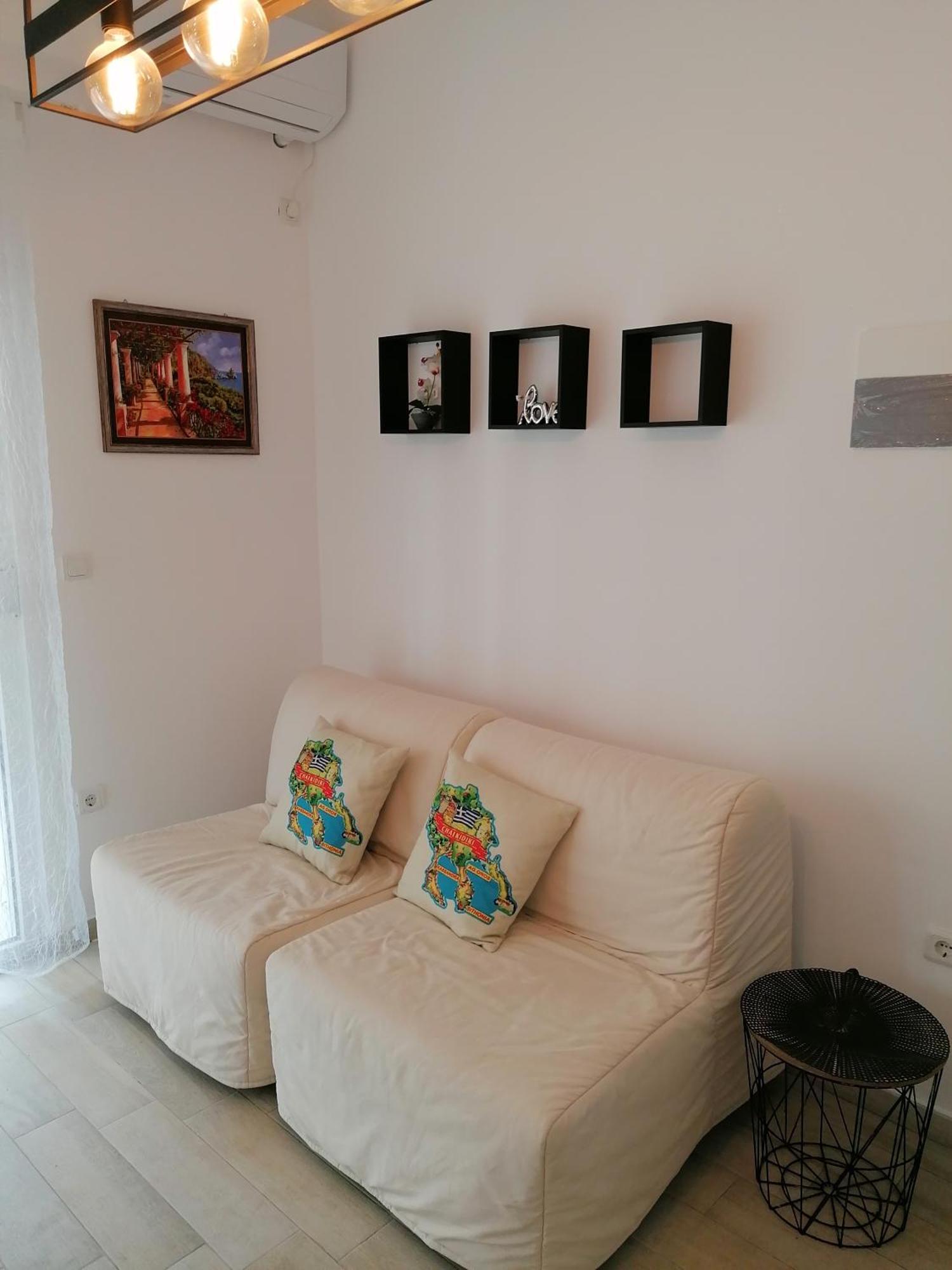 Crystal Blue Apartments Nea Kallikrateia Cameră foto